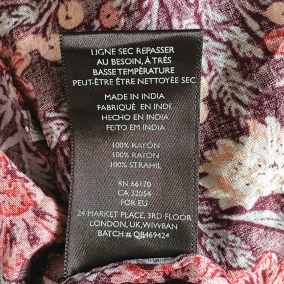 Kimchi Blue Floral Ruffle Wrap Mini Dress - Picture 6 of 6